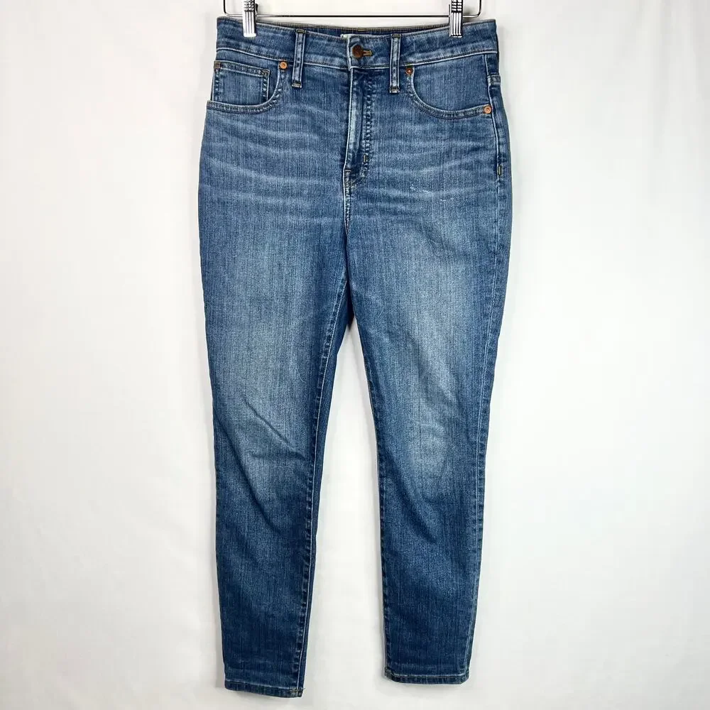 Madewell Curvy High Rise Skinny Crop Jeans 28